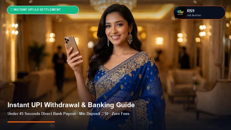 RS9 Instant UPI Withdrawal & ₹10 INR Deposit Tutorial